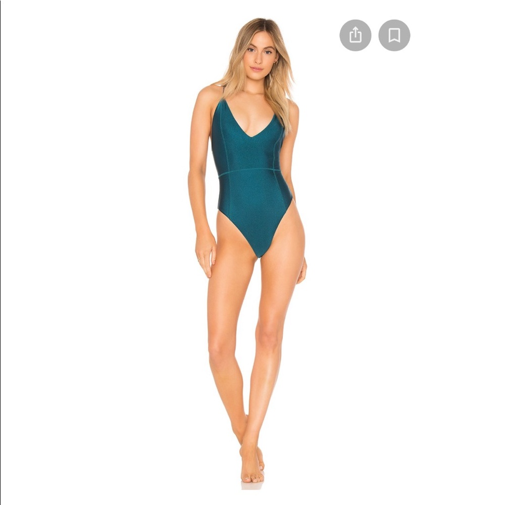 Tularosa Murni one piece in teal NEW